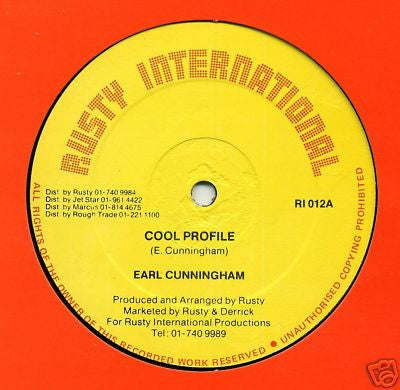 Earl Cunningham : Cool Profile / School Girl (12")