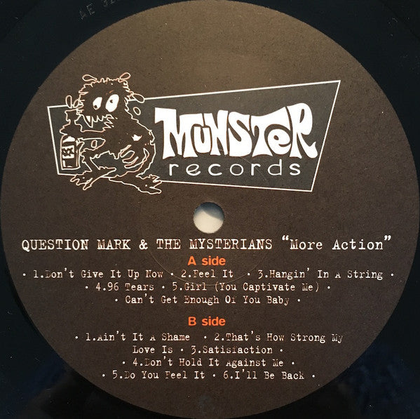 Question Mark & The Mysterians* : More Action (LP, Album)