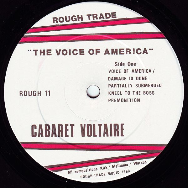 Cabaret Voltaire : The Voice Of America (LP, Album, RE, RP)
