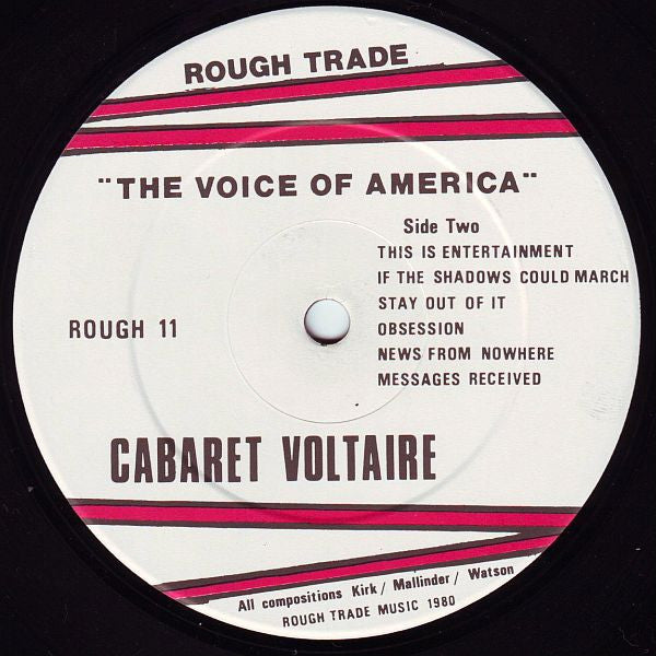 Cabaret Voltaire : The Voice Of America (LP, Album, RE, RP)