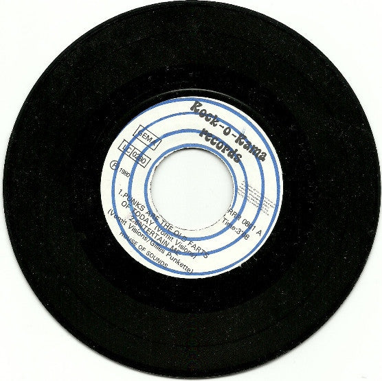 Vomit Visions ~ Punks Are The Old Farts Of Today (Vinyl) - Djungel & Jazz