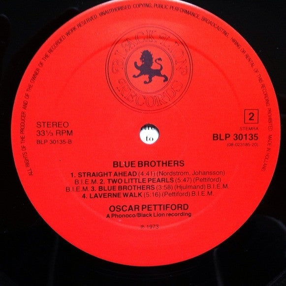 Oscar Pettiford ~ Blue Brothers (Vinyl) - Djungel & Jazz