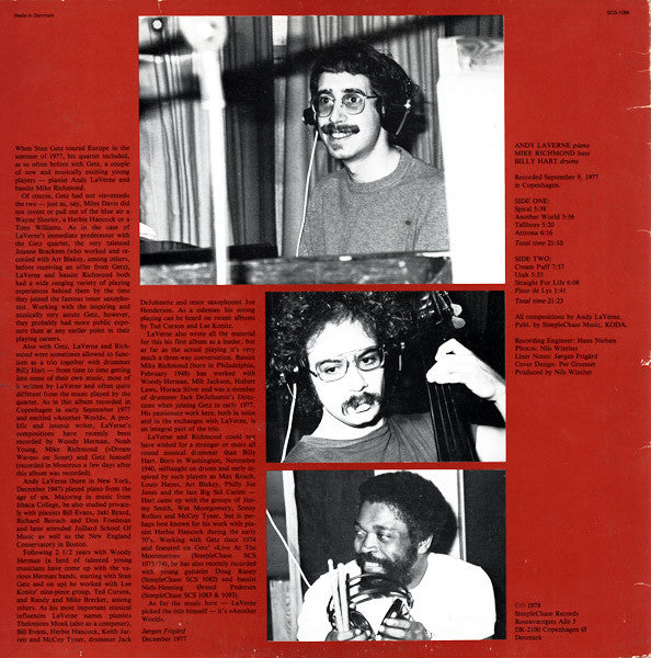 Andy LaVerne Trio ~ Another World (Vinyl) - Djungel & Jazz