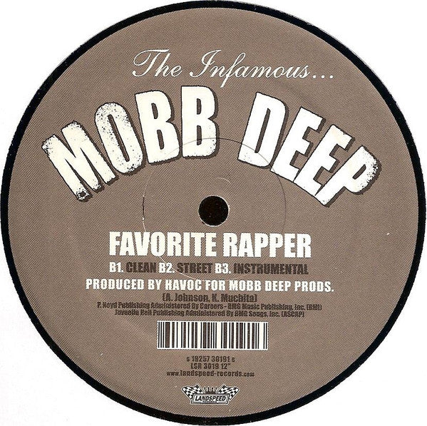 Mobb Deep ~ Double Shots / Favorite Rapper (Vinyl) - Djungel & Jazz