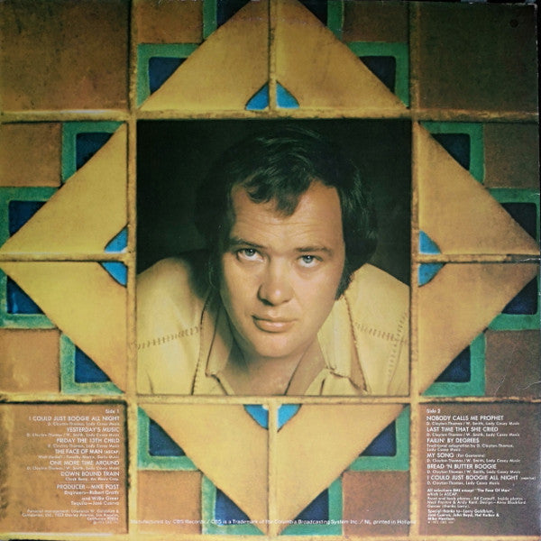 David Clayton-Thomas : Tequila Sunrise (LP, Album, Gat)