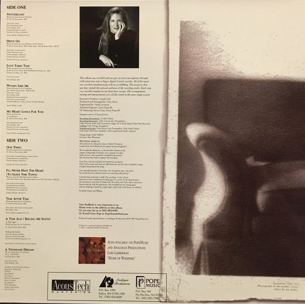 Lori Lieberman ~ A Thousand Dreams (Vinyl) - Djungel & Jazz