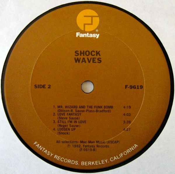 Shock  ~ Waves (Vinyl) - Djungel & Jazz