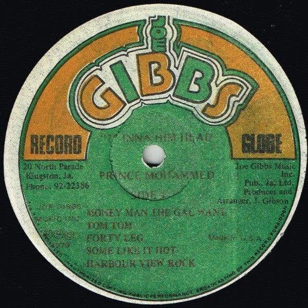 Prince Mohammed : Inna Him Head (LP, Album)