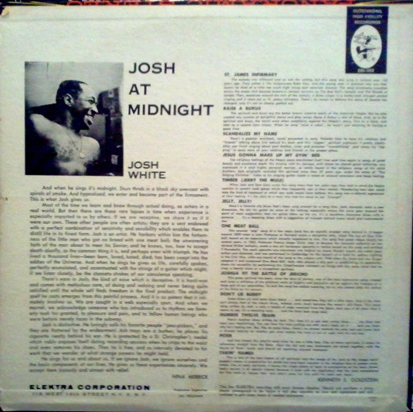 Josh White ~ Josh At Midnight (Vinyl) - Djungel & Jazz
