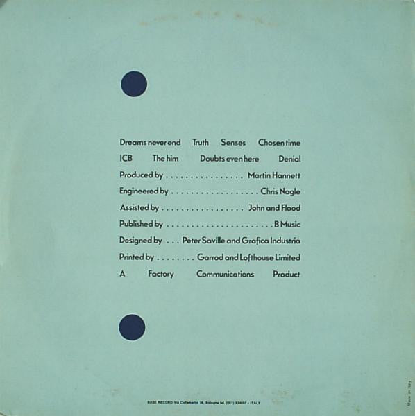 New Order ~ Movement (Vinyl) - Djungel & Jazz
