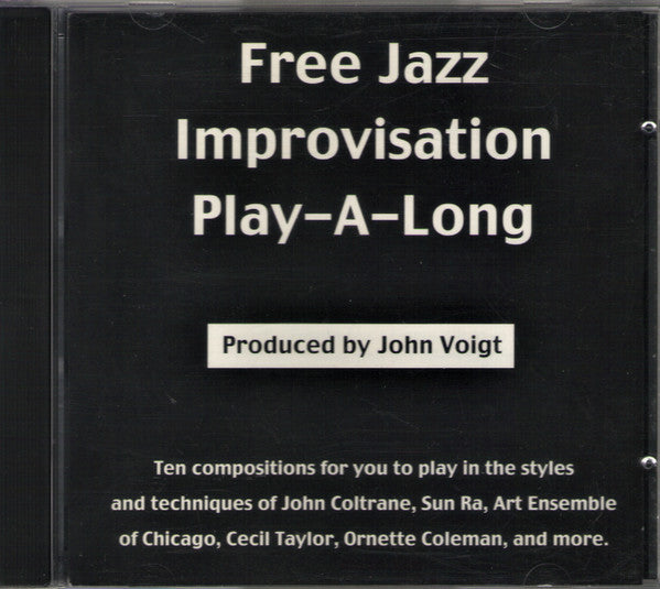 John Voigt ~ Free Jazz Improvisation Play-A-Long (Vinyl) - Djungel & Jazz