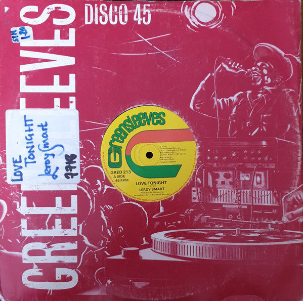 Leroy Smart : Love Tonight (12")