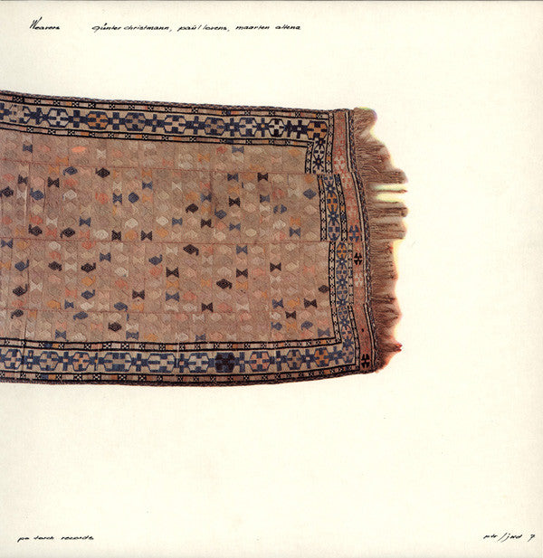 Günter Christmann / Paul Lovens / Maarten Altena : Weavers (LP)