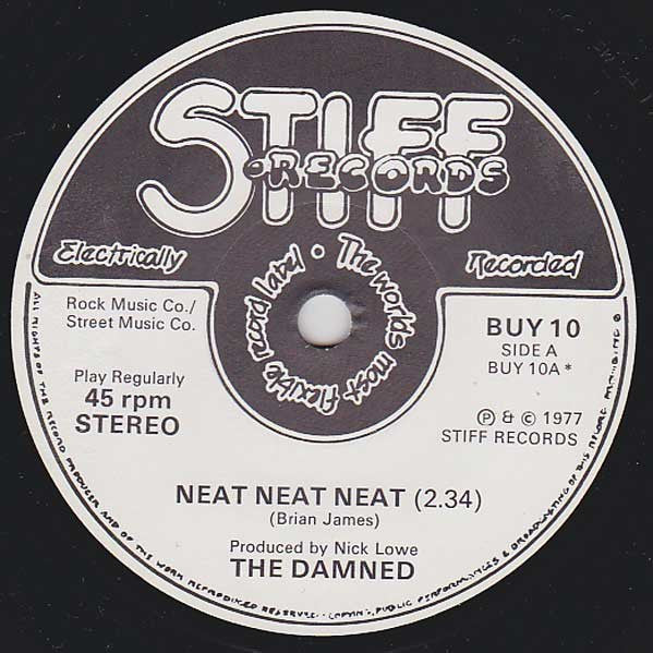 The Damned : Neat Neat Neat (7", Single, RE)