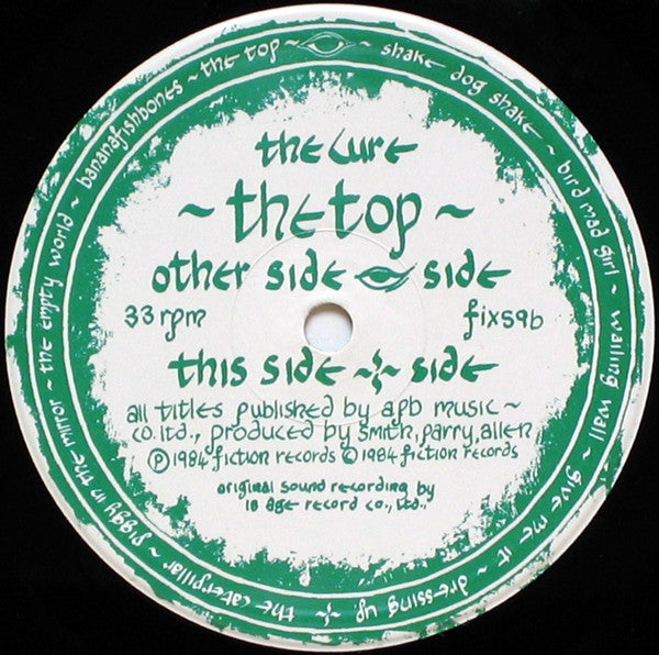 The Cure ~ The Top (Vinyl) - Djungel & Jazz