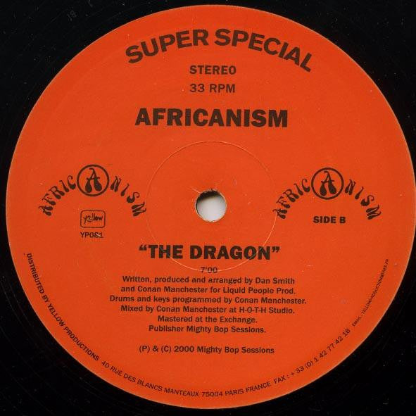Africanism By Liquid People ~ Love Is The Answer / The Dragon (Vinyl) - Djungel & Jazz