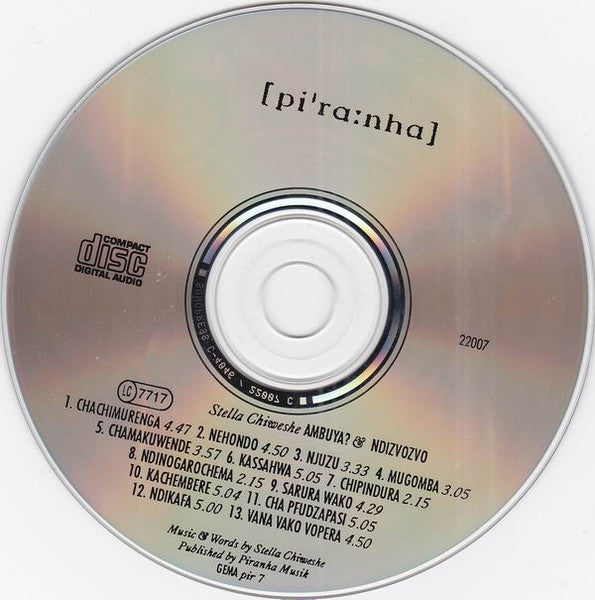 Stella Chiweshe ~ Ambuya? / Ndizvozvo (Vinyl) - Djungel & Jazz