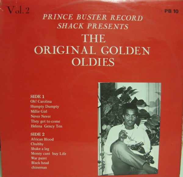 Prince Buster : Prince Buster Record Shack Presents The Original Golden Oldies Vol. 2 (LP, Comp, RE)
