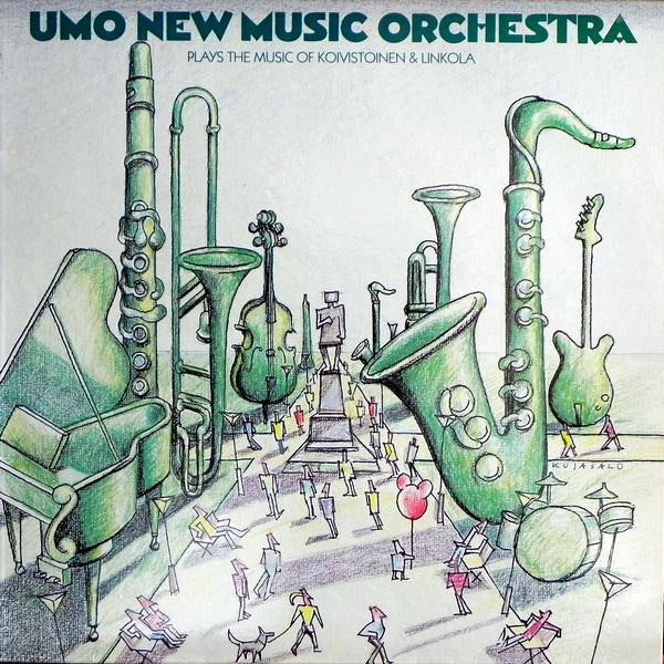 Umo New Music Orchestra ~ Umo New Music Orchestra Plays The Music Of Koivistoinen & Linkola (Vinyl) - Djungel & Jazz