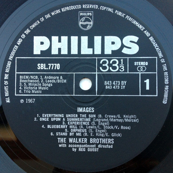 The Walker Brothers ~ Images (Vinyl) - Djungel & Jazz