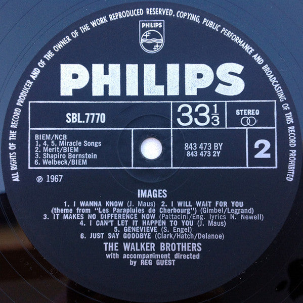 The Walker Brothers ~ Images (Vinyl) - Djungel & Jazz