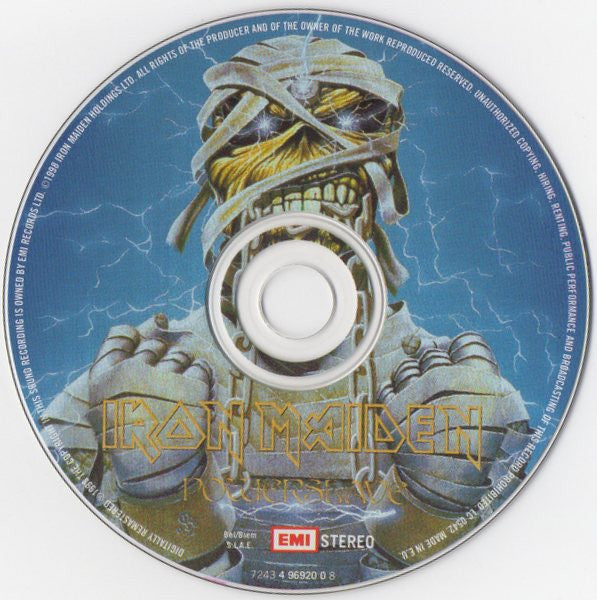 Iron Maiden ~ Powerslave (Vinyl) - Djungel & Jazz
