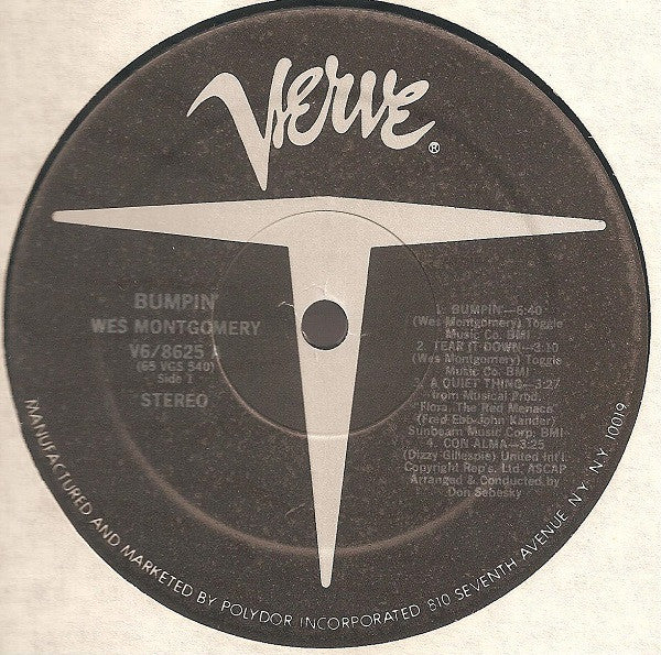 Wes Montgomery ~ Bumpin' (Vinyl) - Djungel & Jazz