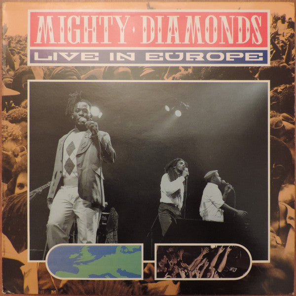 Mighty Diamonds* : Live In Europe (LP, Album)