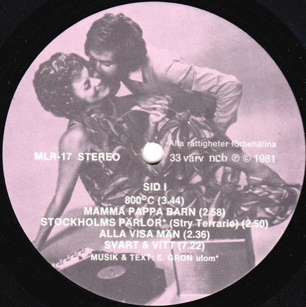 Ebba Grön ~ Kärlek & Uppror (Vinyl) - Djungel & Jazz