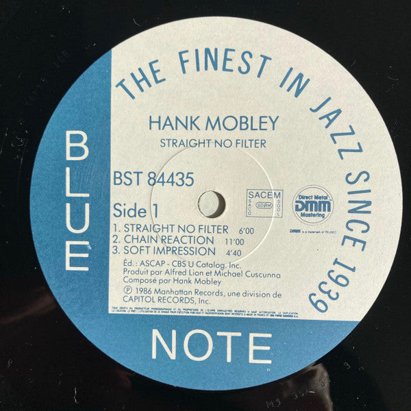 Hank Mobley ~ Straight No Filter (Vinyl) - Djungel & Jazz