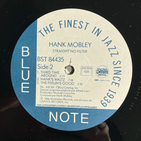 Hank Mobley ~ Straight No Filter (Vinyl) - Djungel & Jazz