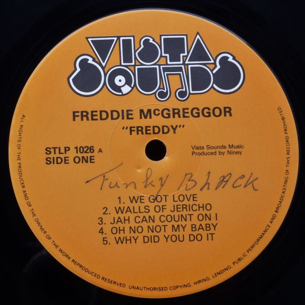 Freddie McGregor : Freddie (LP, Album, RE)