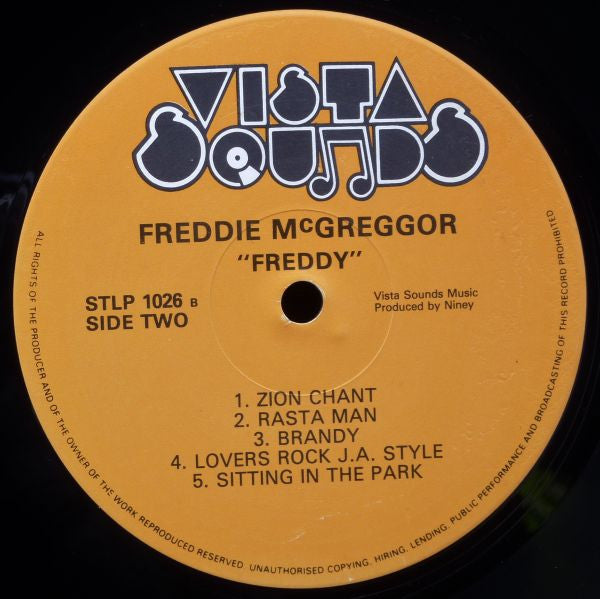 Freddie McGregor : Freddie (LP, Album, RE)