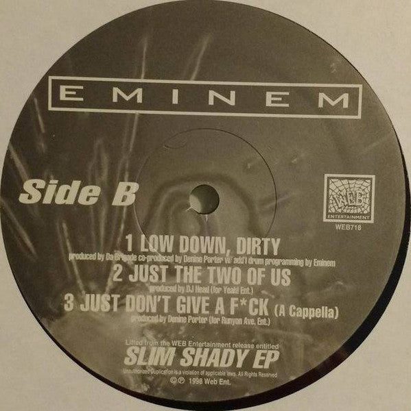 Eminem ~ Just Don't Give A Fck (Vinyl) - Djungel & Jazz