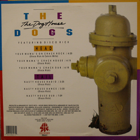 The Dogs Featuring Disco Rick ~ The Dog House (Vinyl) - Djungel & Jazz