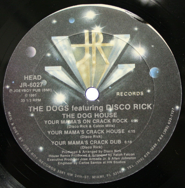 The Dogs Featuring Disco Rick ~ The Dog House (Vinyl) - Djungel & Jazz