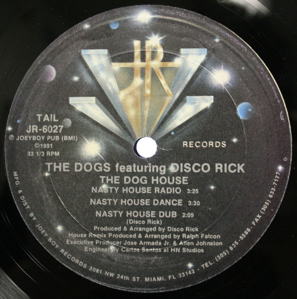 The Dogs Featuring Disco Rick ~ The Dog House (Vinyl) - Djungel & Jazz