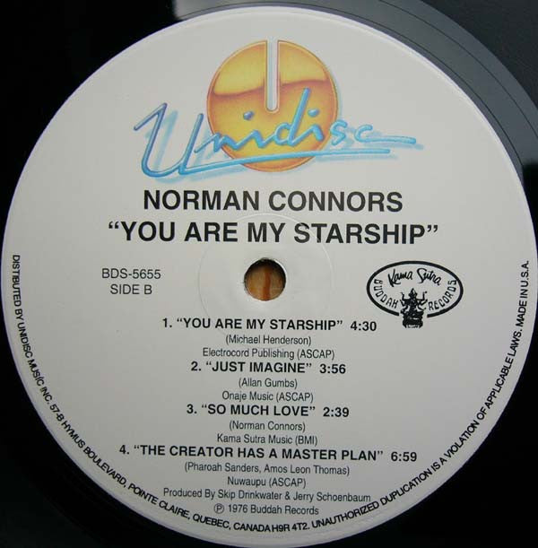 Norman Connors : You Are My Starship (LP, Album, RE)