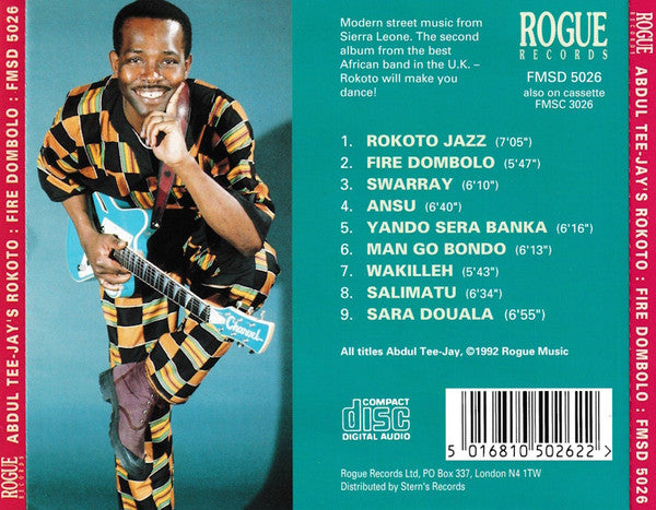 Abdul Tee-Jay's Rokoto ~ Fire Dombolo (Vinyl) - Djungel & Jazz