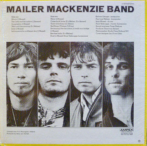 Mailer MacKenzie Band ~ Mailer MacKenzie Band (Vinyl) - Djungel & Jazz