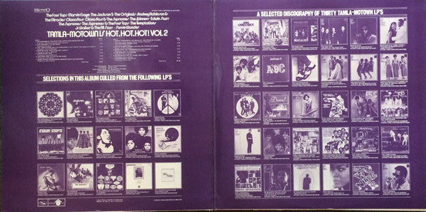 Various ~ Tamla-Motown Is Hot, Hot, Hot - Volume 2 (Vinyl) - Djungel & Jazz