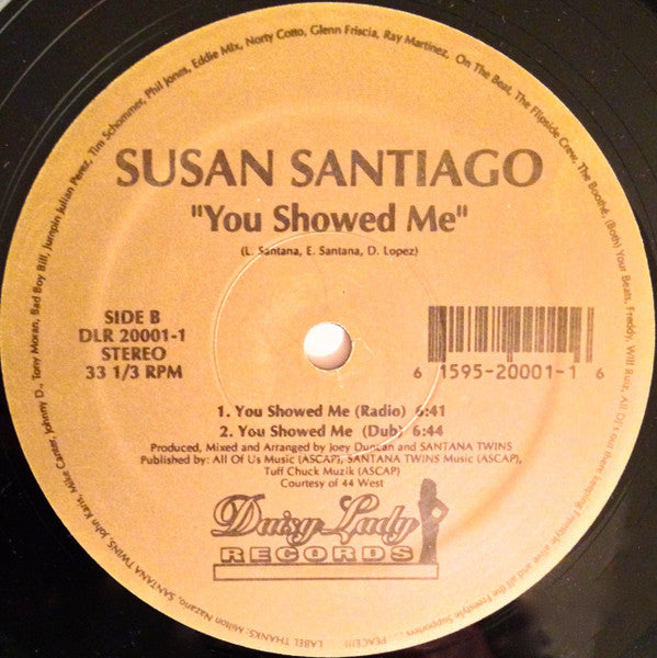 Susan Santiago ~ Open Up Your Heart (Abre Tu Corazon) (Vinyl) - Djungel & Jazz