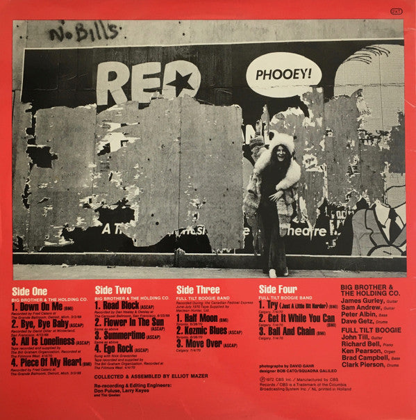 Janis Joplin ~ Joplin In Concert (Vinyl) - Djungel & Jazz