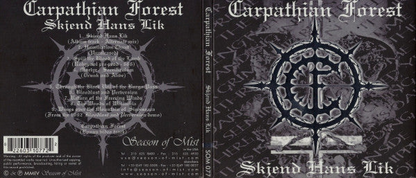 Carpathian Forest ~ Skjend Hans Lik (Vinyl) - Djungel & Jazz