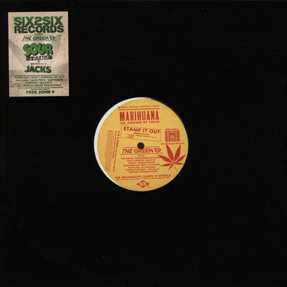 Various : Sour Stacks & Hustling Jacks The Green EP (12", EP)