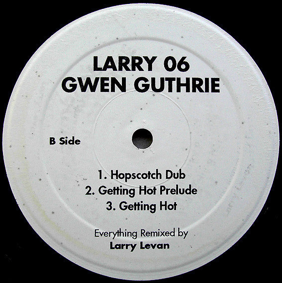 Gwen Guthrie : Hopscotch / Getting Hot (12", Unofficial)