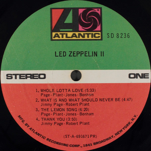 Led Zeppelin : Led Zeppelin II (LP, Album, PR )