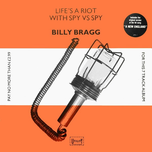 Billy Bragg ~ Life's A Riot With Spy Vs Spy (Vinyl) - Djungel & Jazz