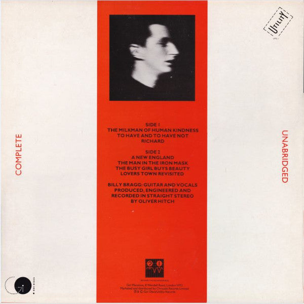 Billy Bragg ~ Life's A Riot With Spy Vs Spy (Vinyl) - Djungel & Jazz