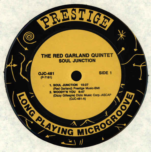 The Red Garland Quintet Featuring John Coltrane And Donald Byrd : Soul Junction (LP, Album, RE, RM)